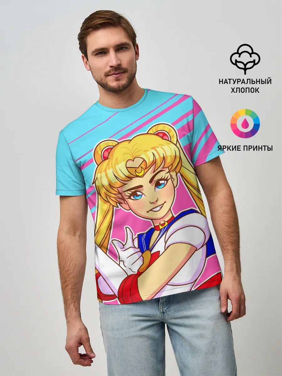 Мужская базовая футболка / СЕЙЛОР МУН