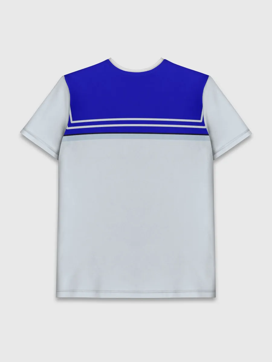 Мужская базовая футболка / Матроска