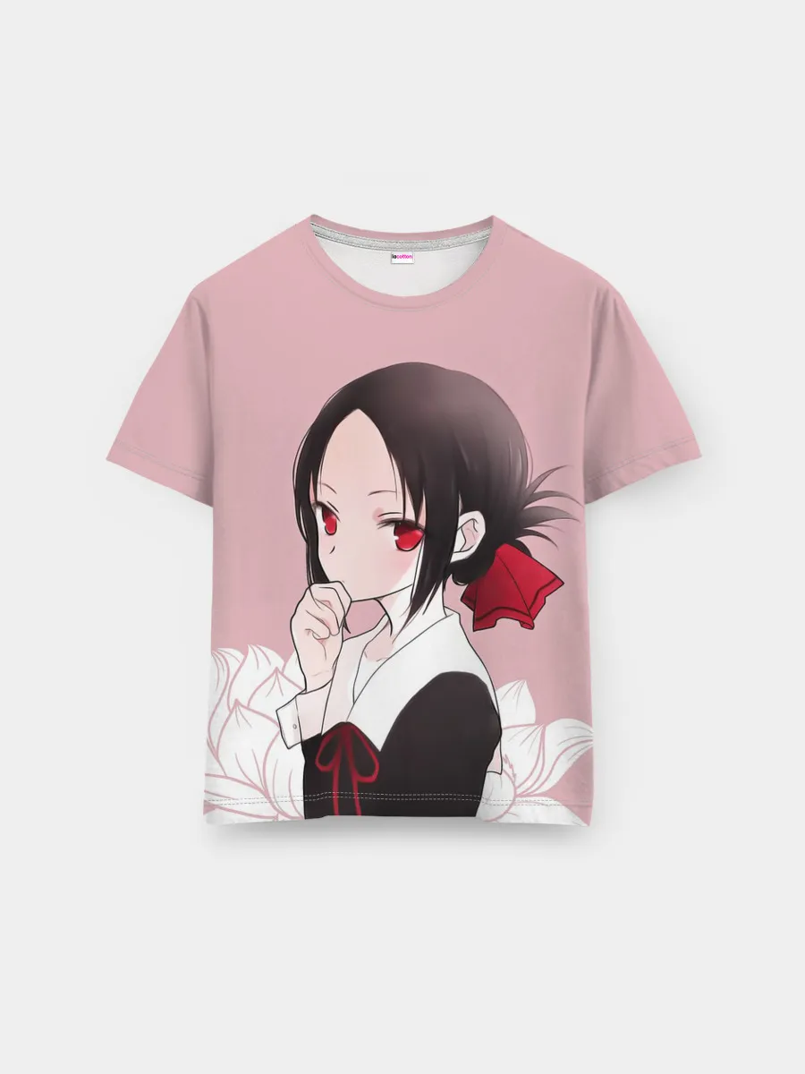 Мужская базовая футболка / Kaguya Flower