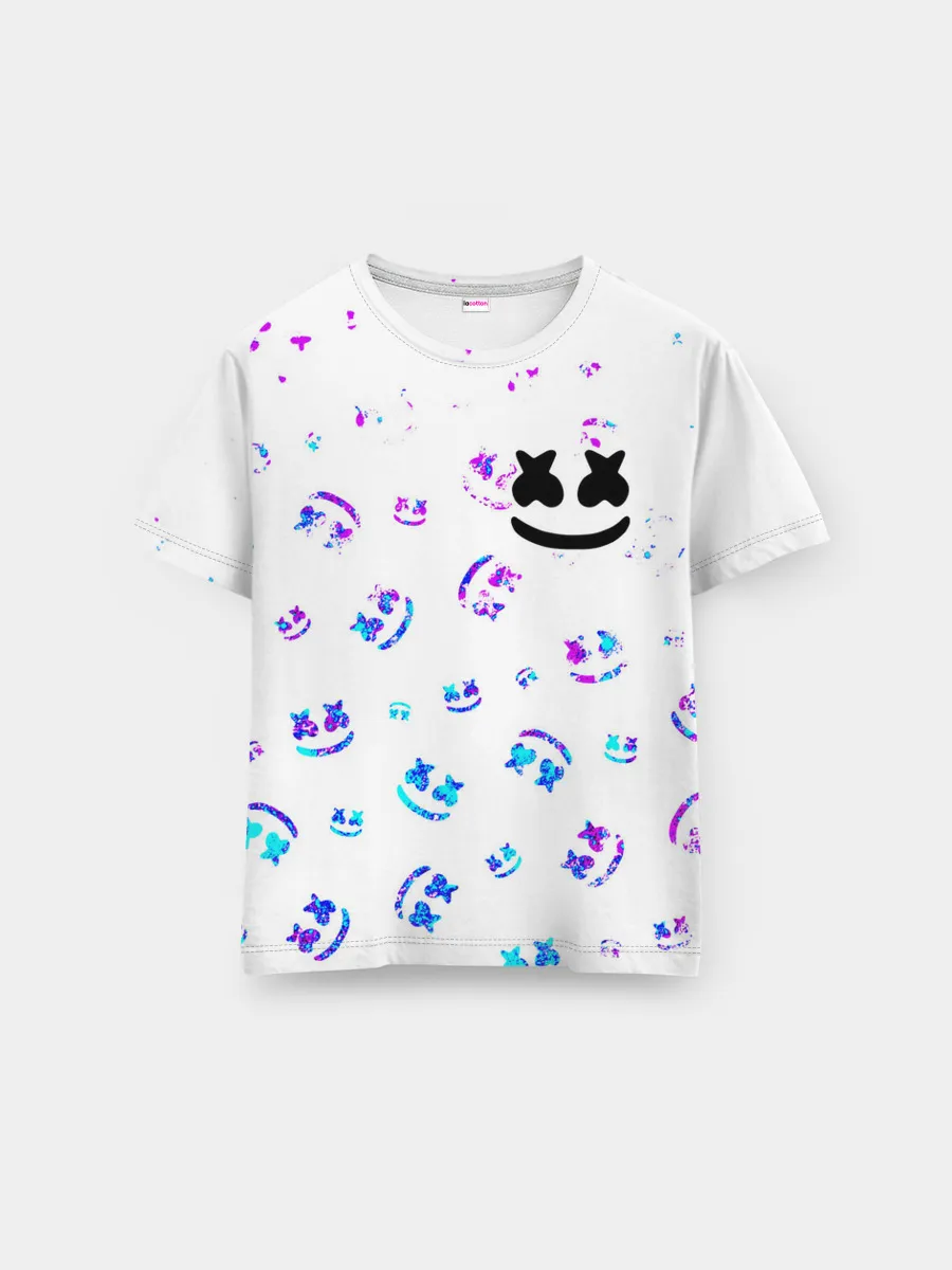 Мужская базовая футболка / MARSHMELLO / МАРШМЕЛЛОУ