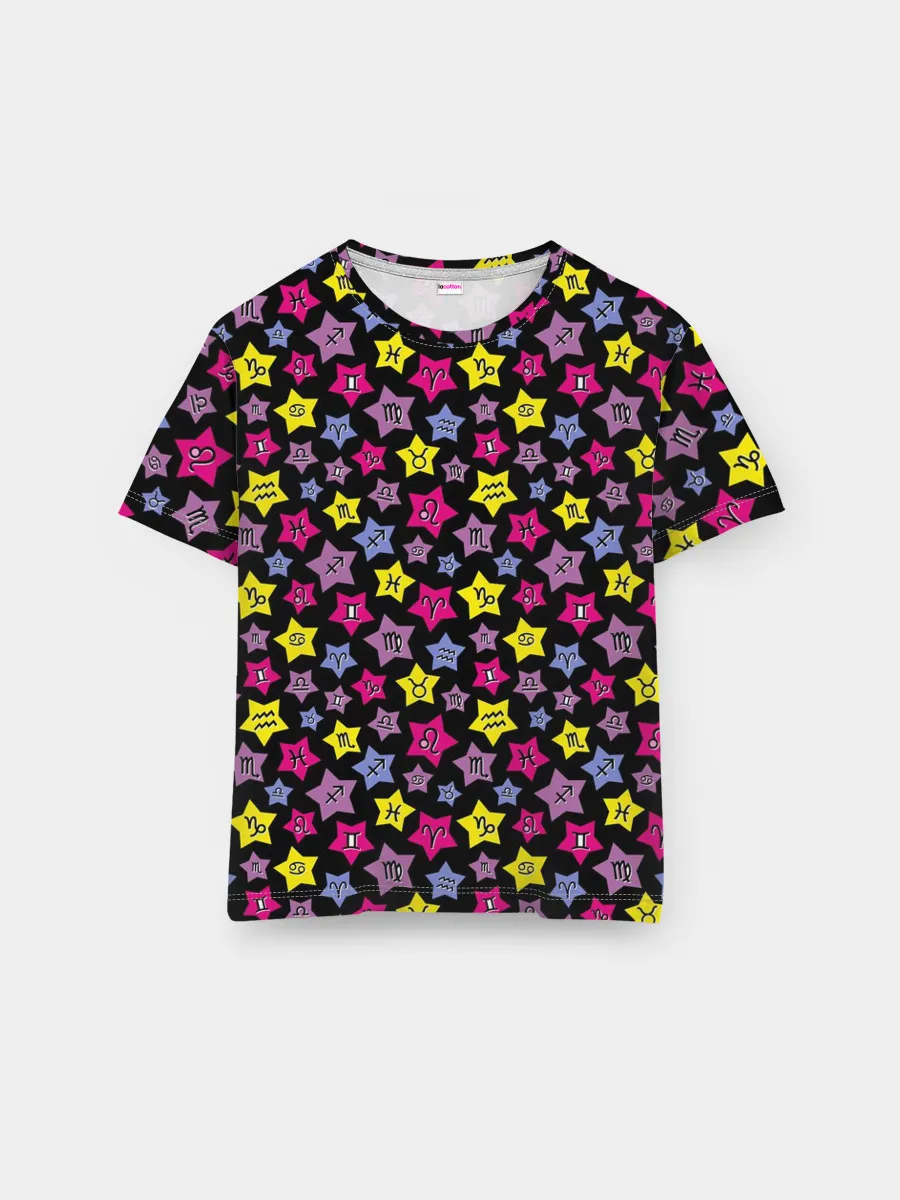 Мужская базовая футболка / Знаки Зодиака