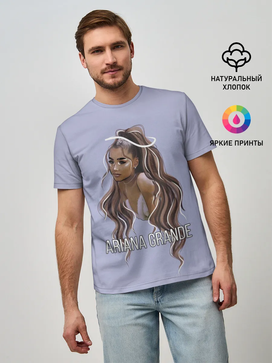 Мужская базовая футболка / Ariana Grande