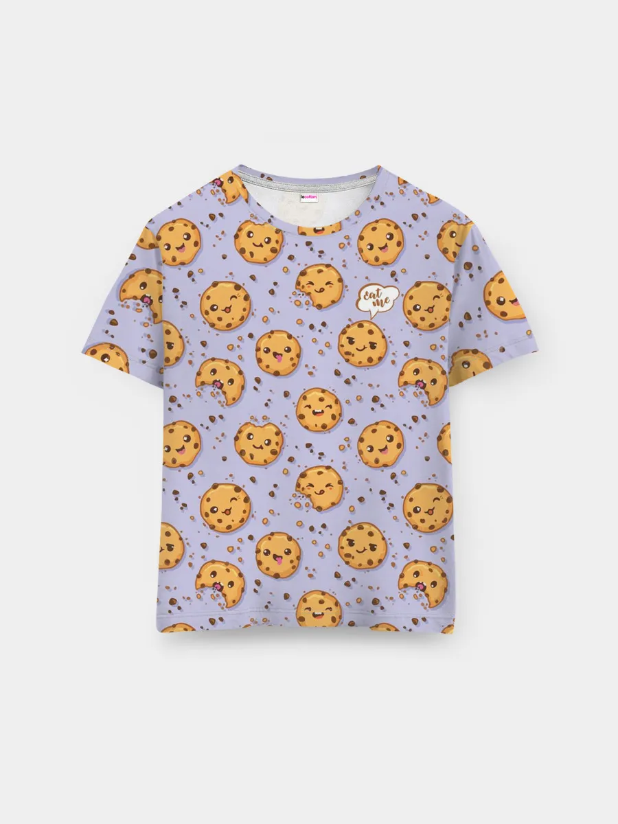 Мужская базовая футболка / Eat me