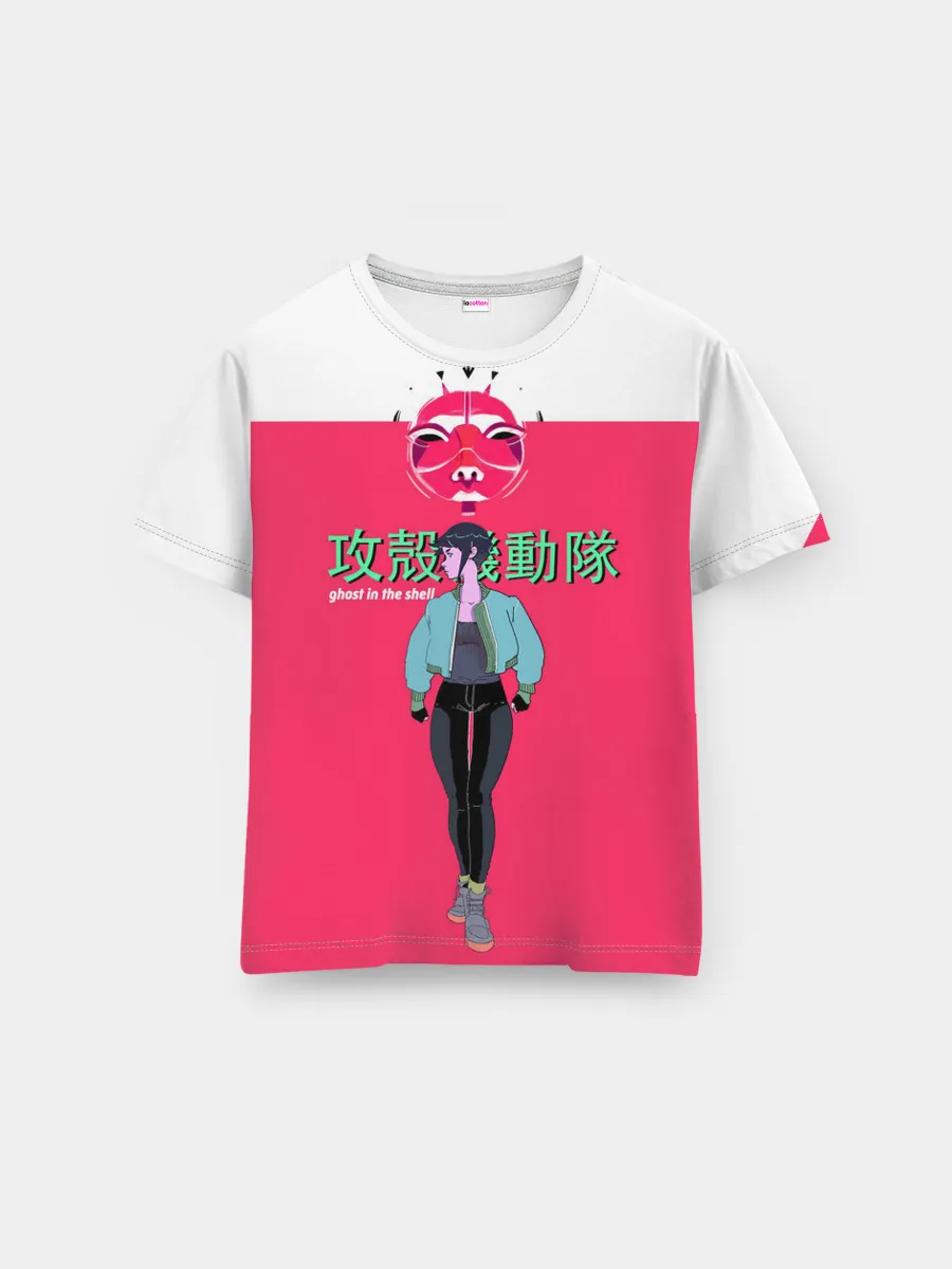 Мужская базовая футболка / Призрак в доспехах