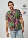 Мужская базовая футболка / Тропики