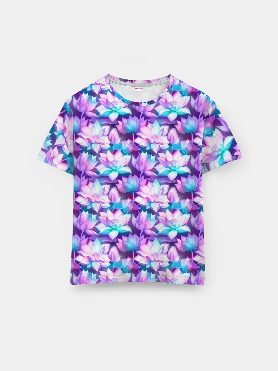 Мужская базовая футболка / Лотос