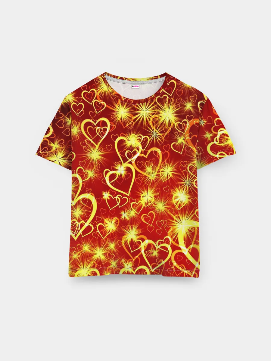 Мужская базовая футболка / Любовный взрыв