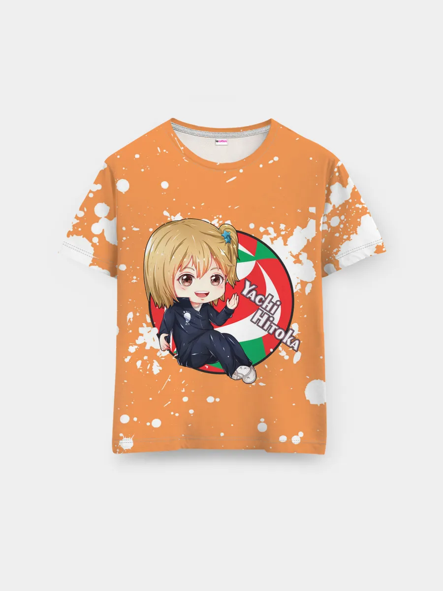 Мужская базовая футболка / Yachi Hitoka | Haikyu | Волейбол