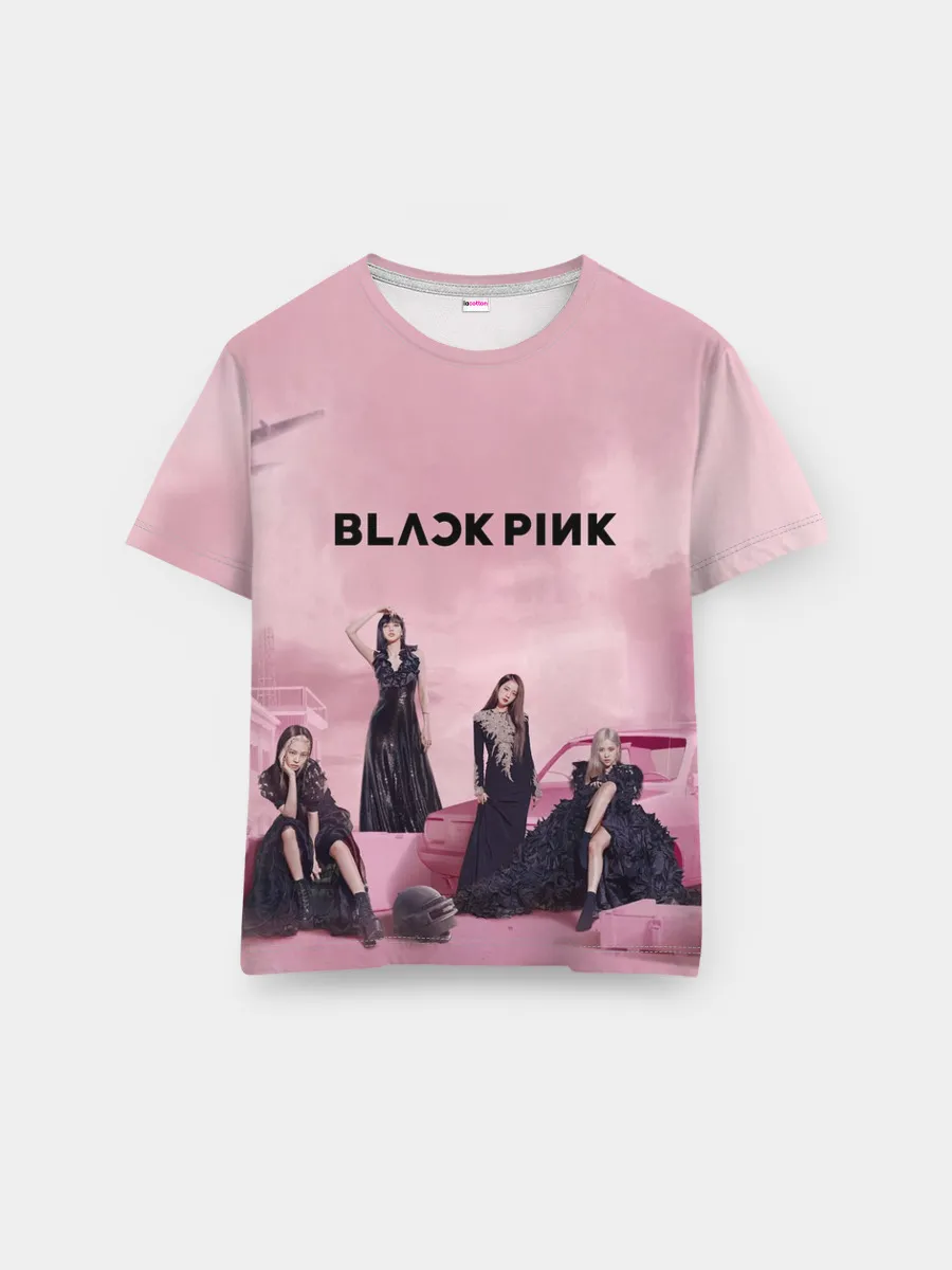 Мужская базовая футболка / BLACKPINK x PUBG