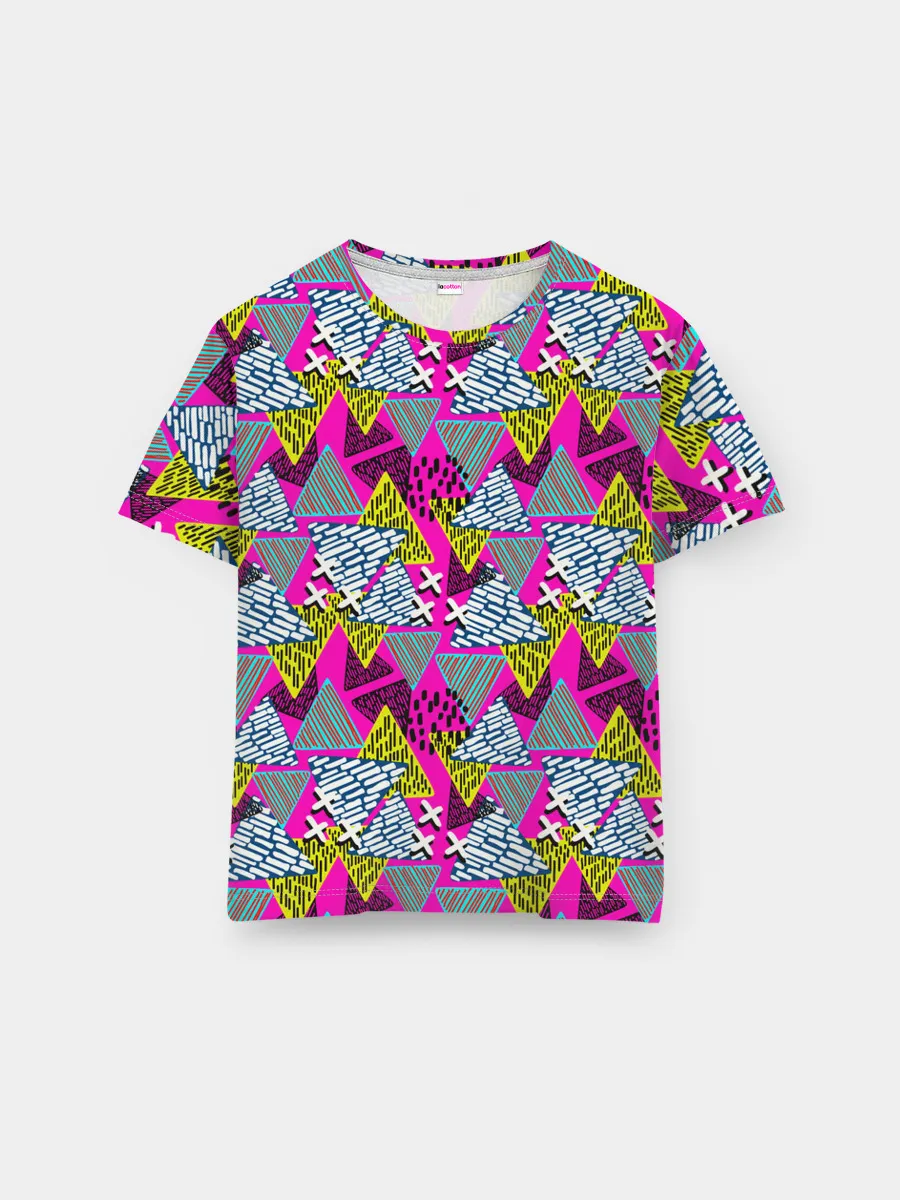 Мужская базовая футболка / Дикая абстракция