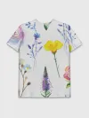 Мужская базовая футболка / Полевые цветы
