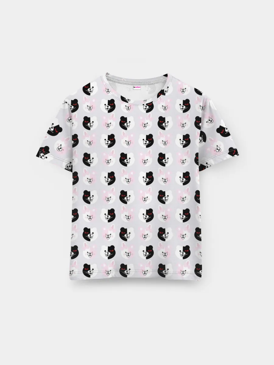 Мужская базовая футболка / Паттерн из монокум