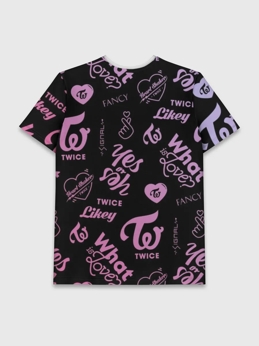 Мужская базовая футболка / TWICE