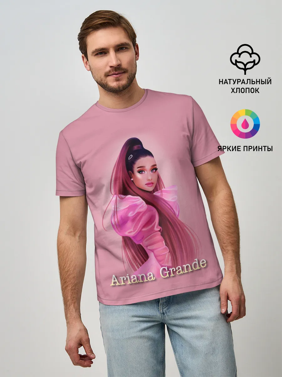 Мужская базовая футболка / Ariana Grande