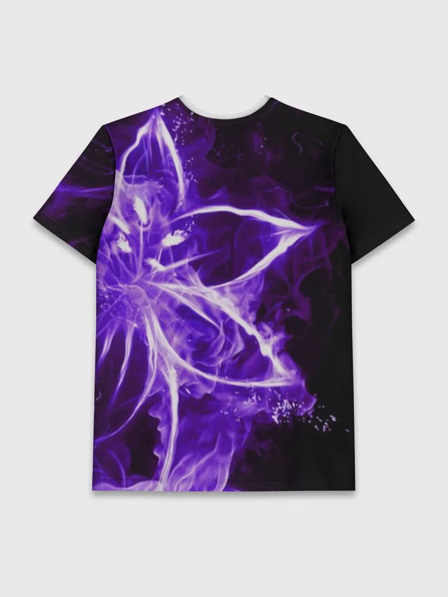 Мужская базовая футболка / Цветок Тьмы