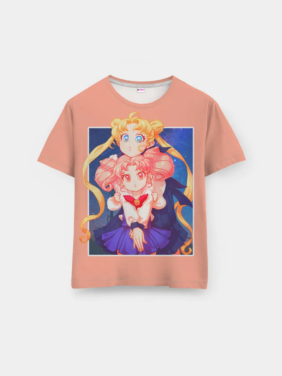 Мужская базовая футболка / Sailor Moon | Сейлор Мун