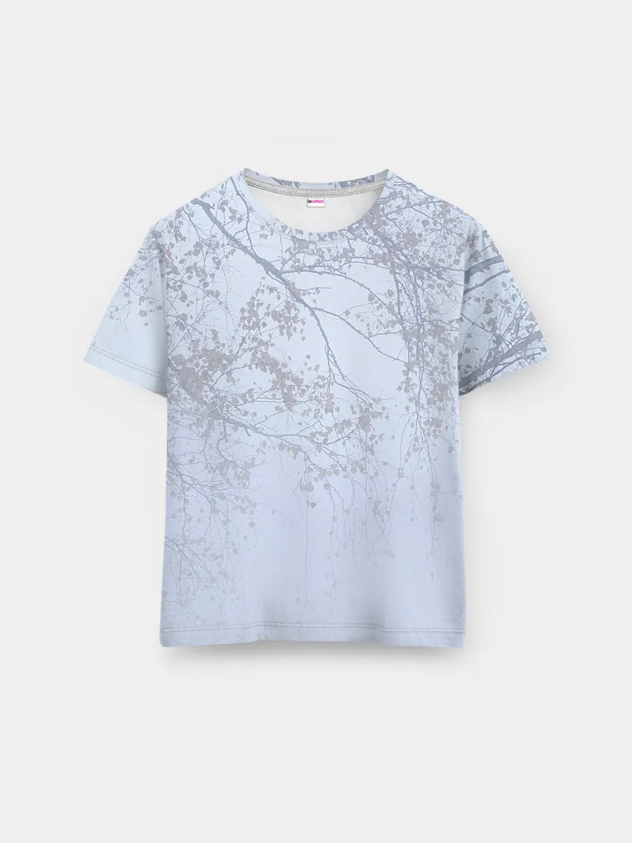 Мужская базовая футболка / Ветки