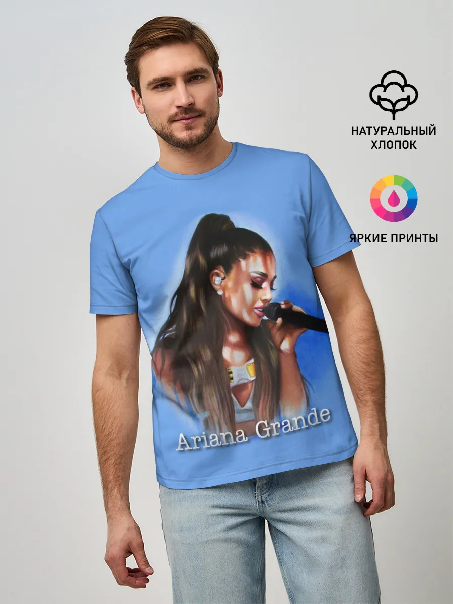 Мужская базовая футболка / Ariana Grande
