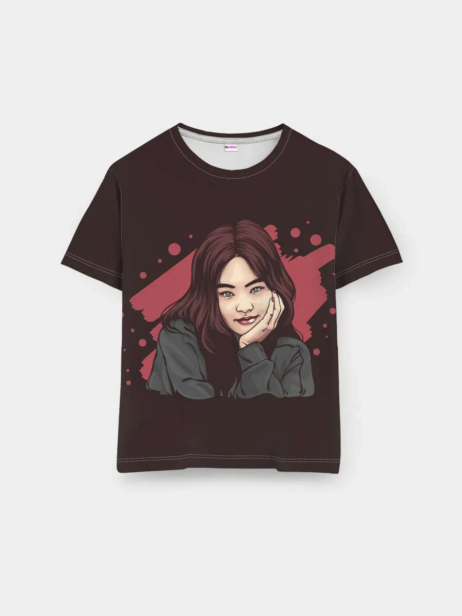 Мужская базовая футболка / Милая Дженни