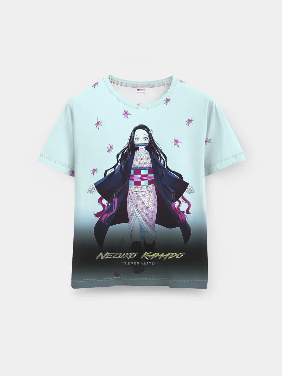 Мужская базовая футболка / Nezuko Kamado Demon Slayer