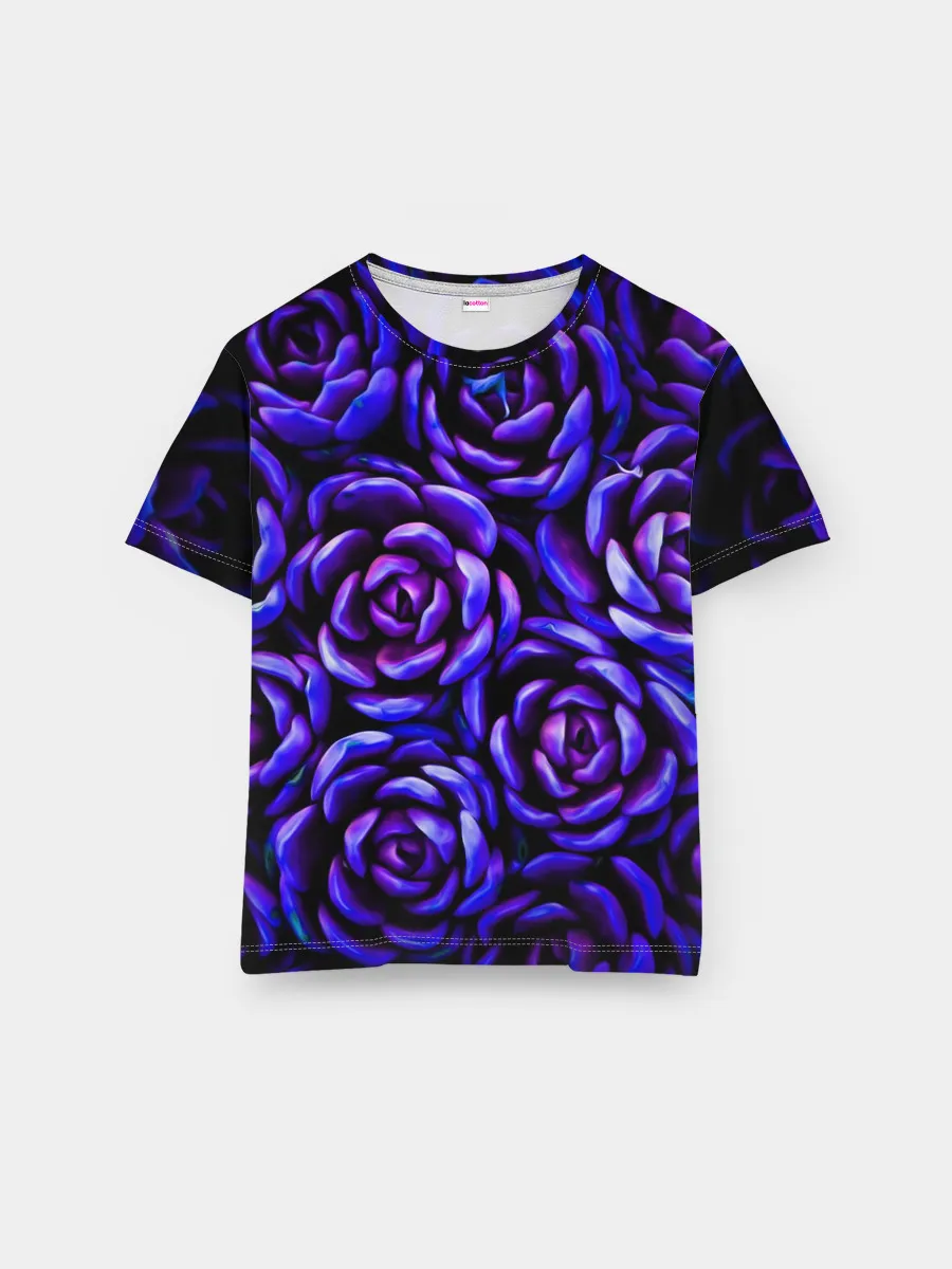Мужская базовая футболка / Lovely Roses