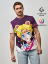 Мужская базовая футболка / Sailor Moon