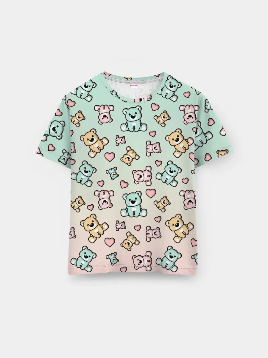 Мужская базовая футболка / МИШКИ