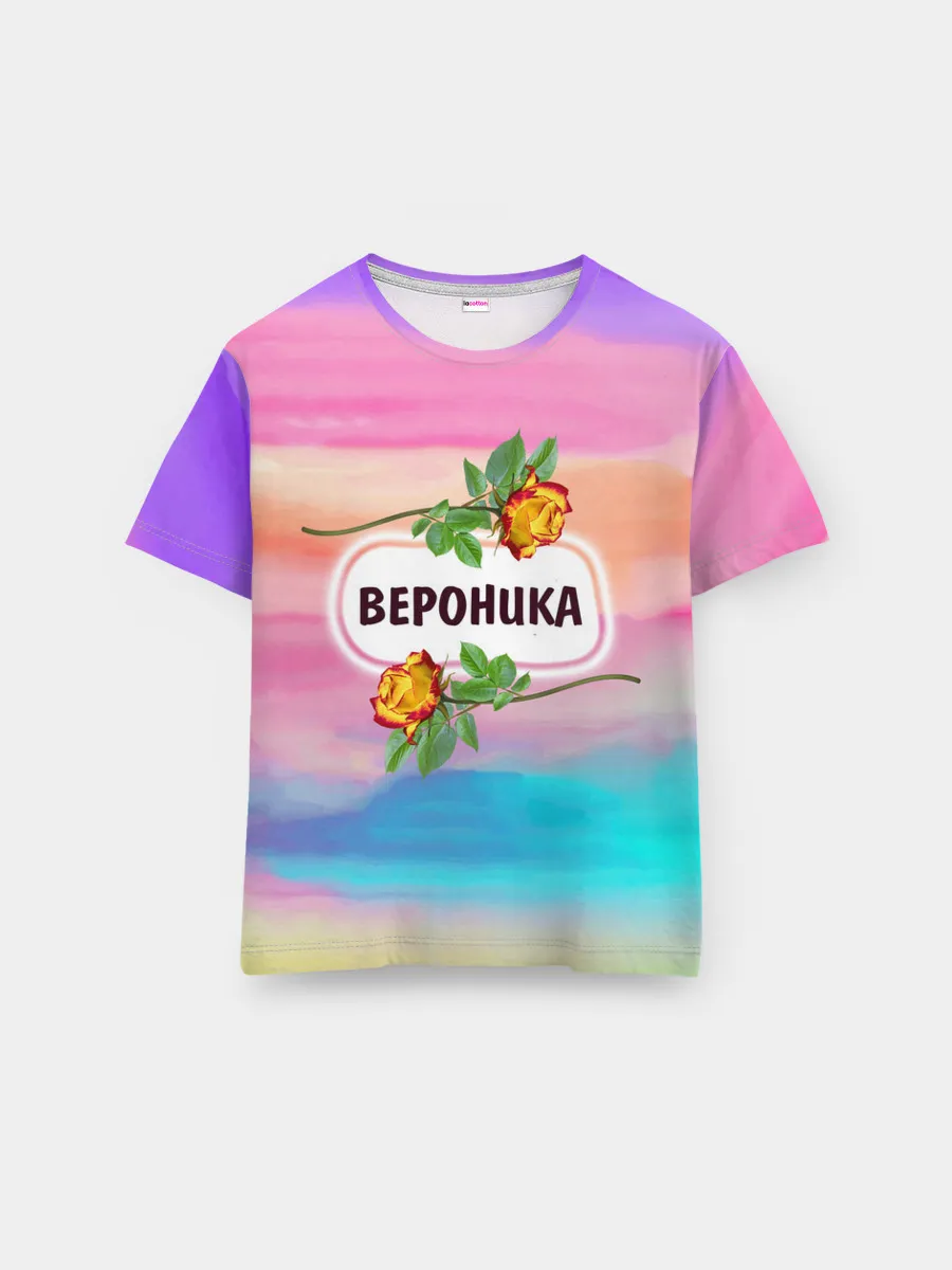 Мужская базовая футболка / Вероника