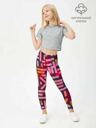 Леггинсы для девочки / Geometry