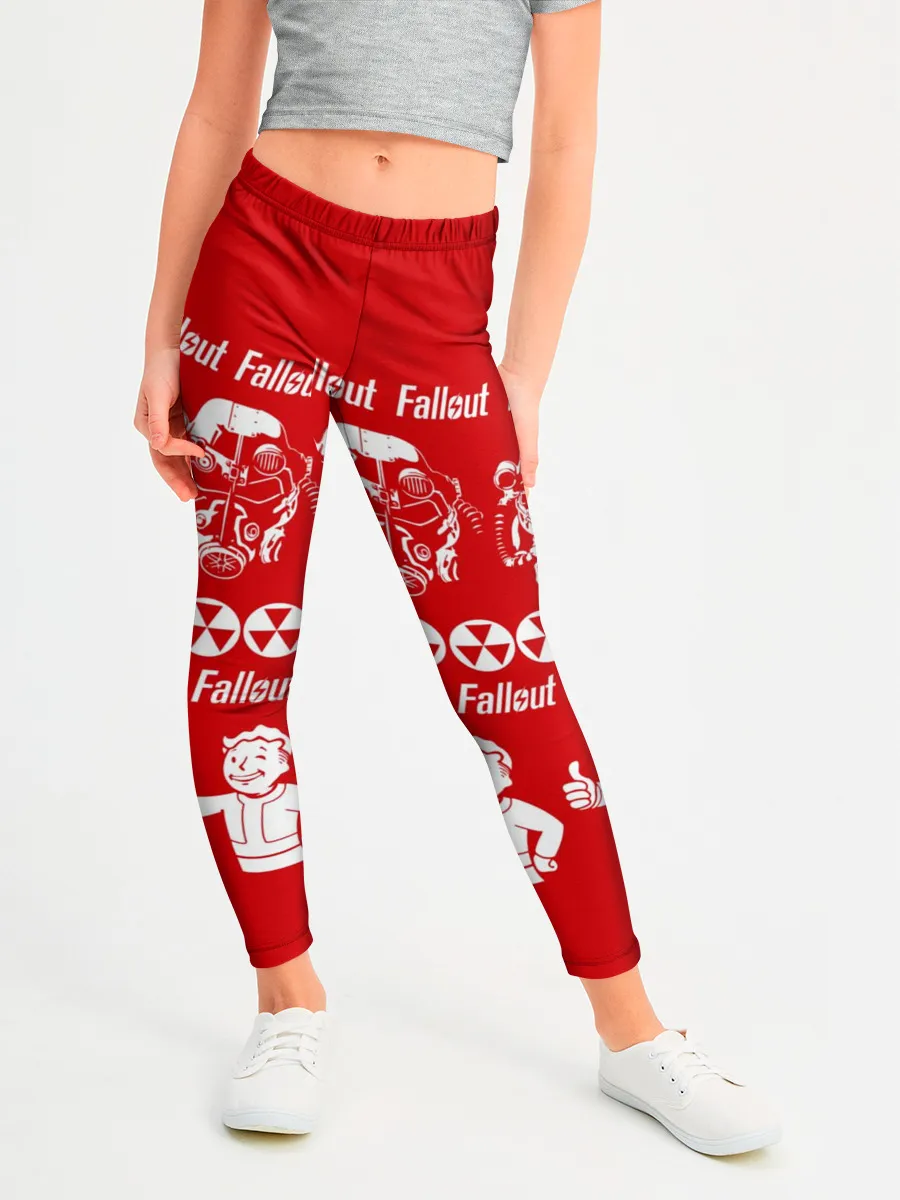 Леггинсы для девочки / Fallout свитер