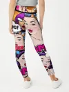 Леггинсы для девочки / POP ART