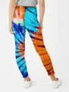 Леггинсы для девочки / Tie dye