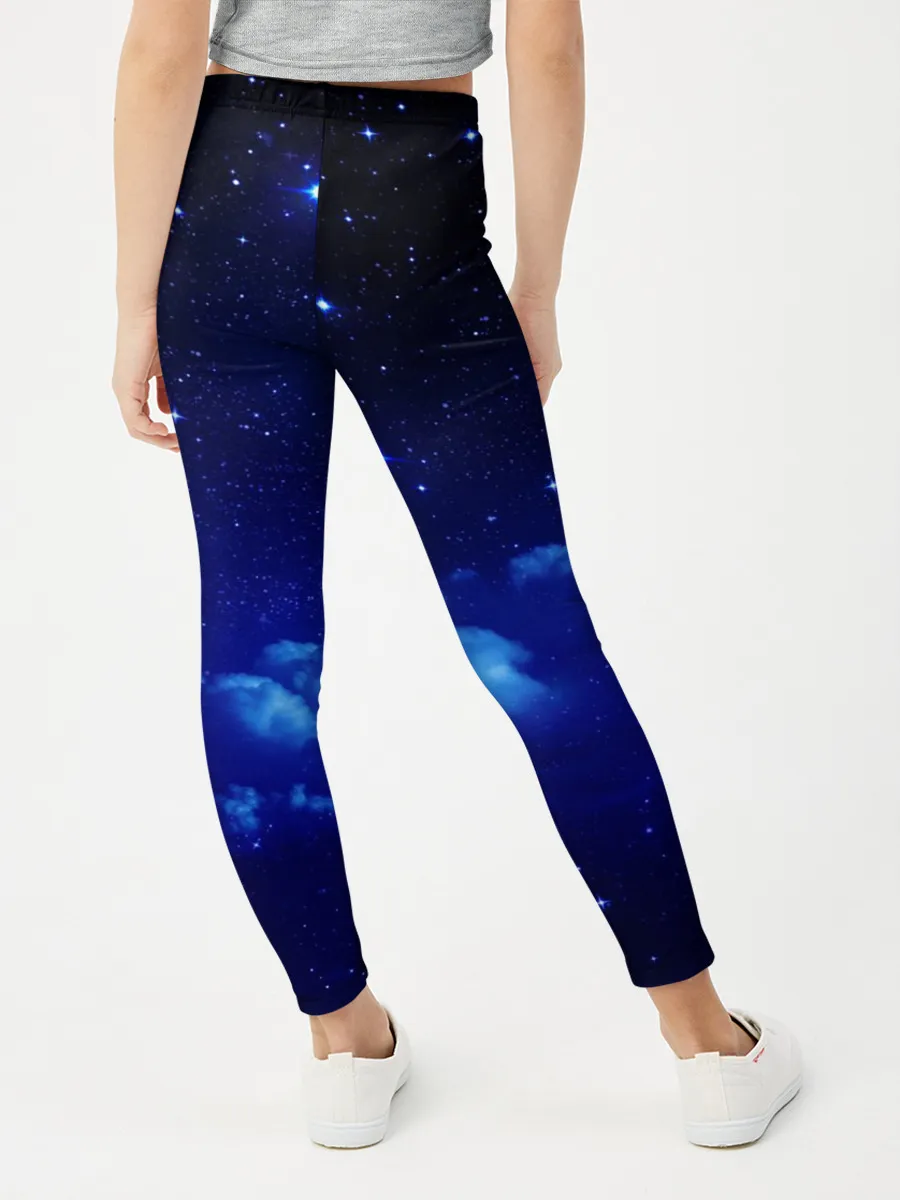Леггинсы для девочки / Звёздное небо