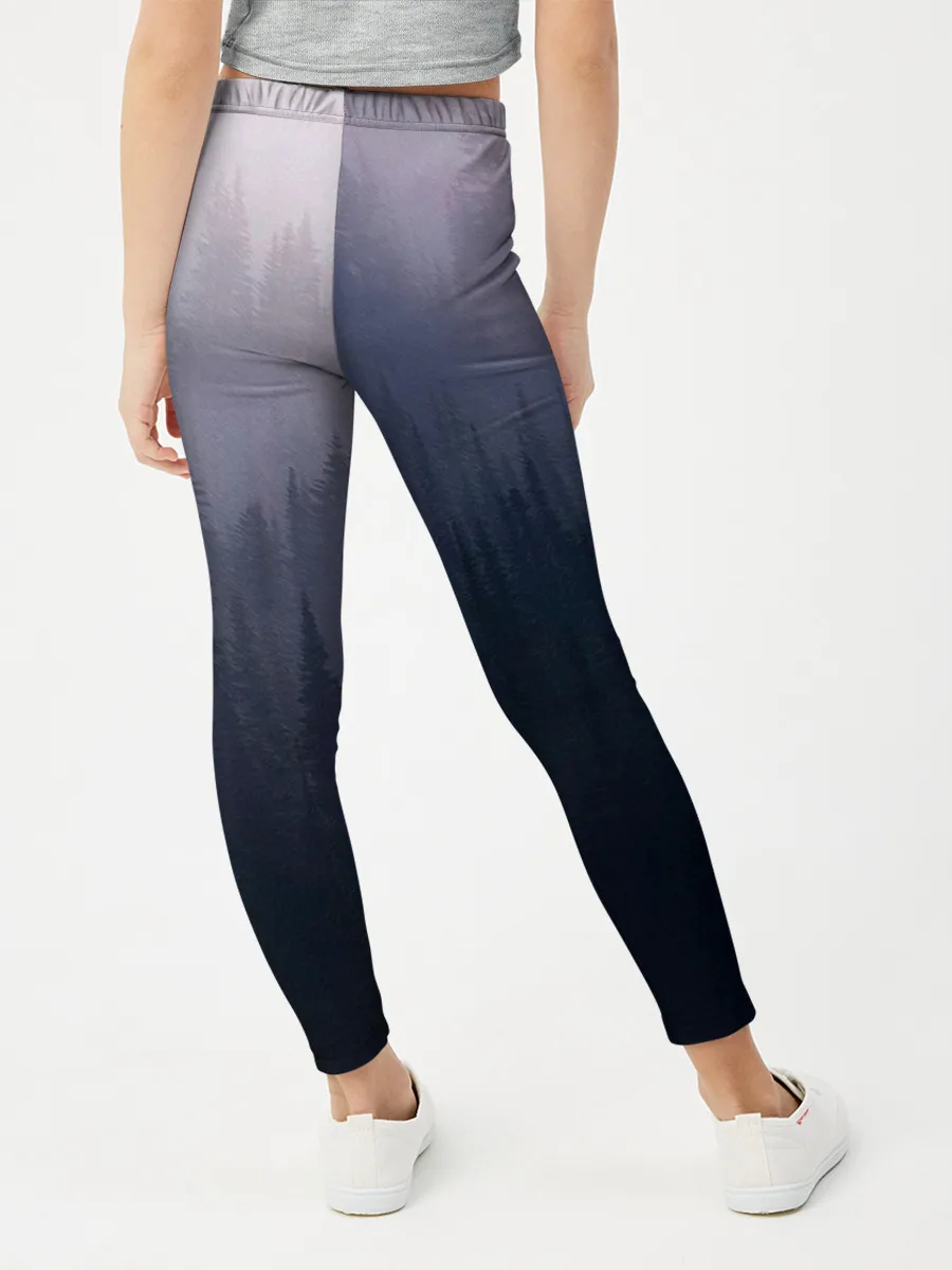 Леггинсы для девочки / Лесок