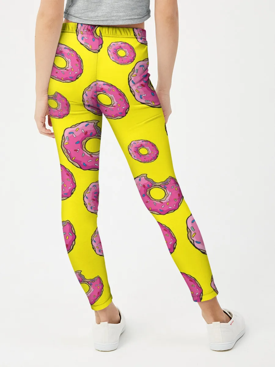 Леггинсы для девочки / Пончики