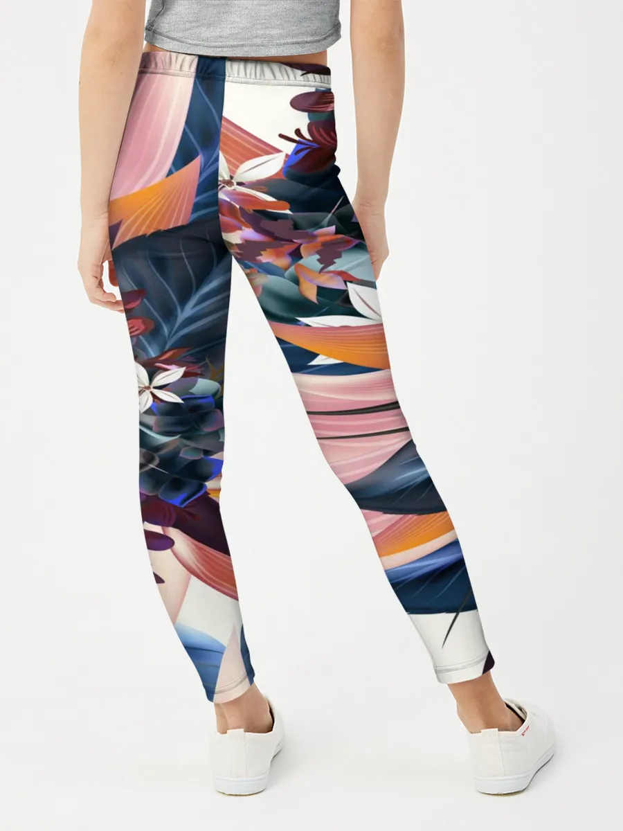 Леггинсы для девочки / Flower collection