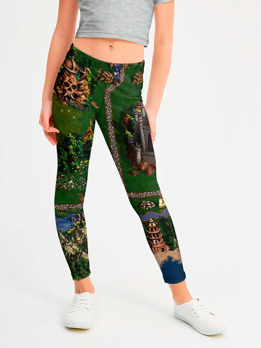 Леггинсы для девочки / Карта