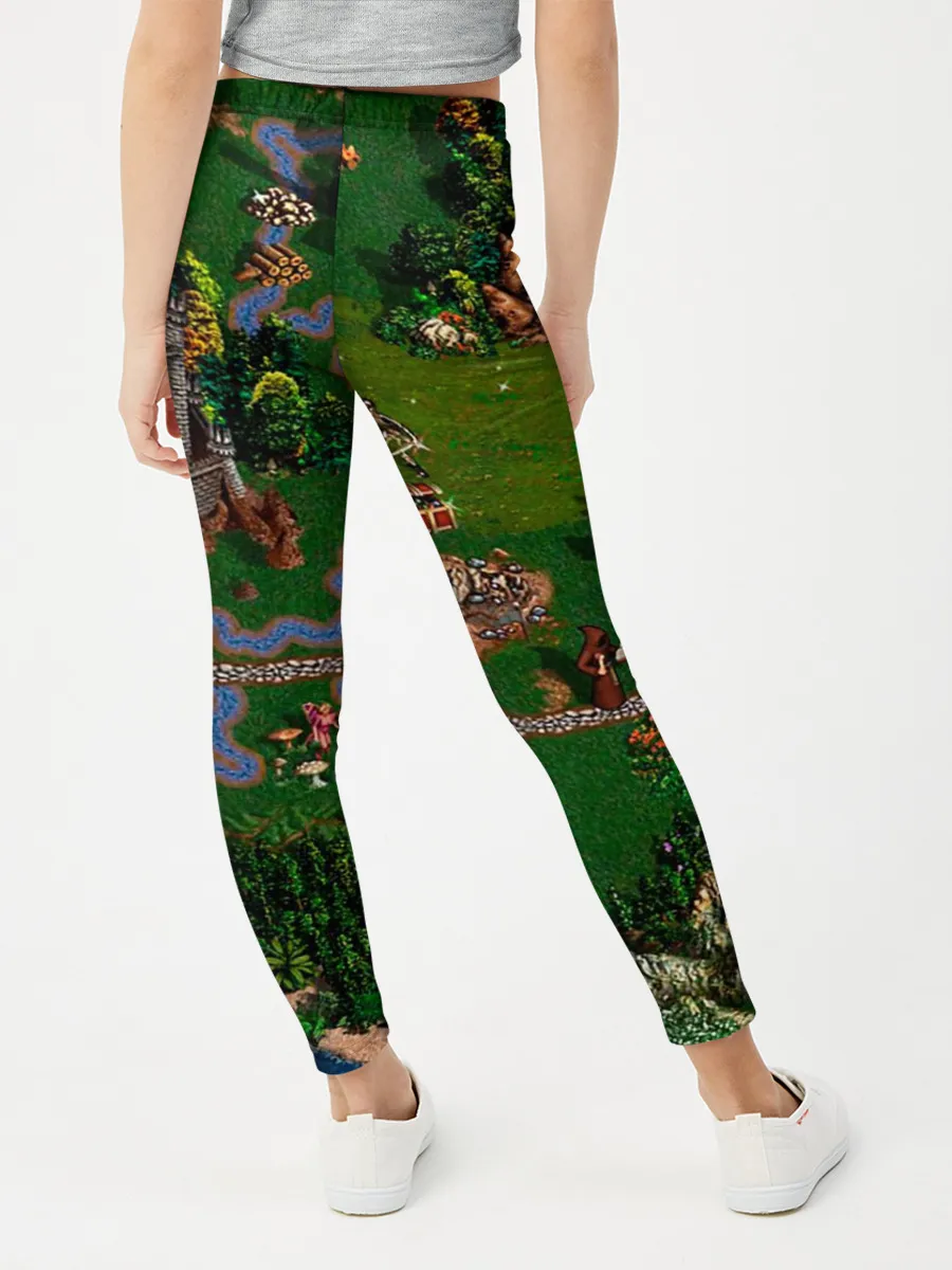 Леггинсы для девочки / Карта