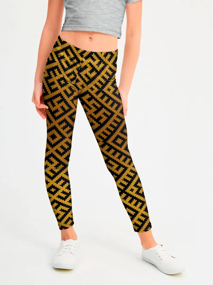 Леггинсы для девочки / Славянский оберег