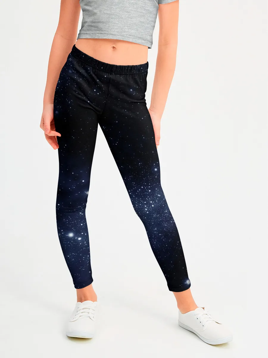Леггинсы для девочки / Звёздное небо