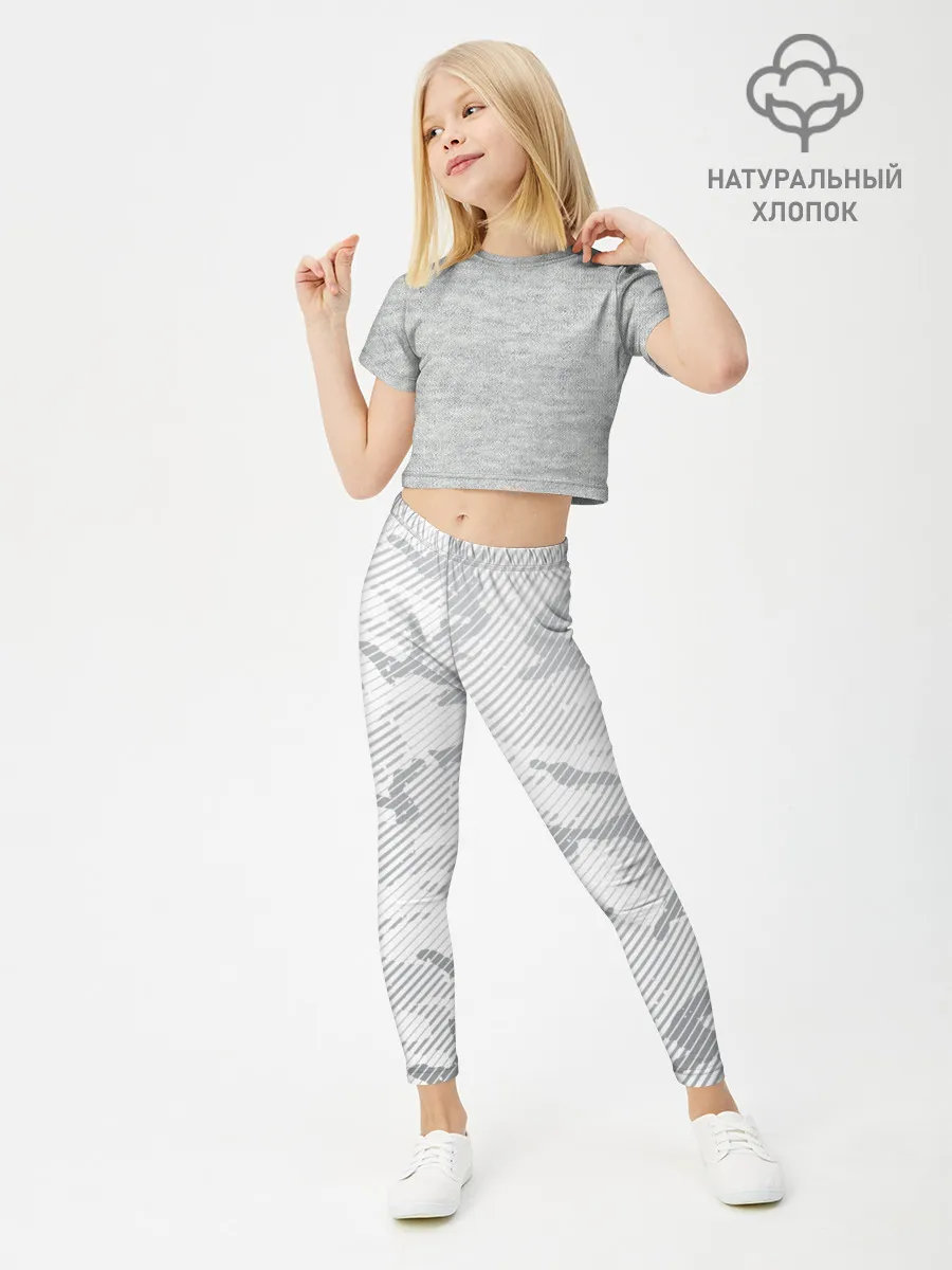 Леггинсы для девочки / Lite Camouflage Lines
