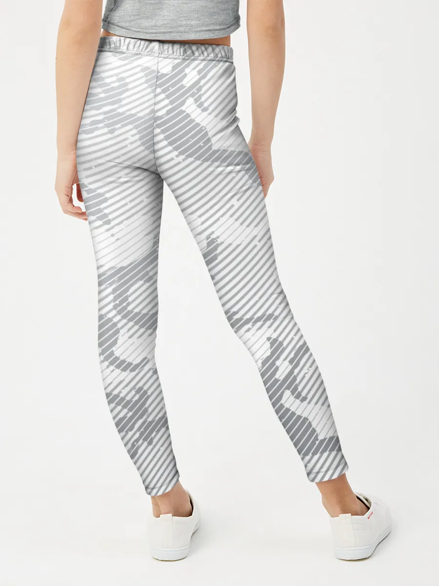 Леггинсы для девочки / Lite Camouflage Lines