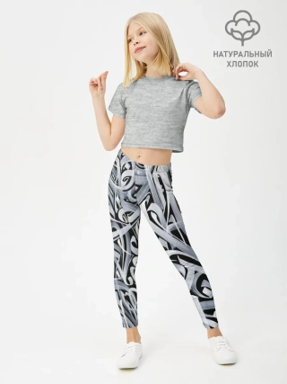 Леггинсы для девочки / Каллиграфия