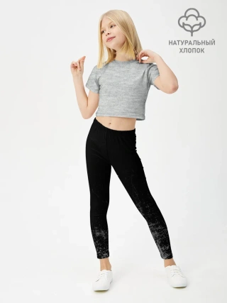 Леггинсы для девочки / Black Grunge