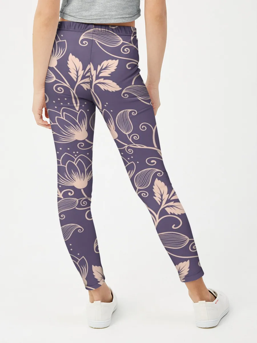 Леггинсы для девочки / Естественный стиль