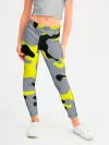 Леггинсы для девочки / Yellow camouflage