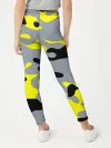 Леггинсы для девочки / Yellow camouflage