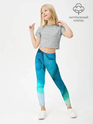 Леггинсы для девочки / Акриловый