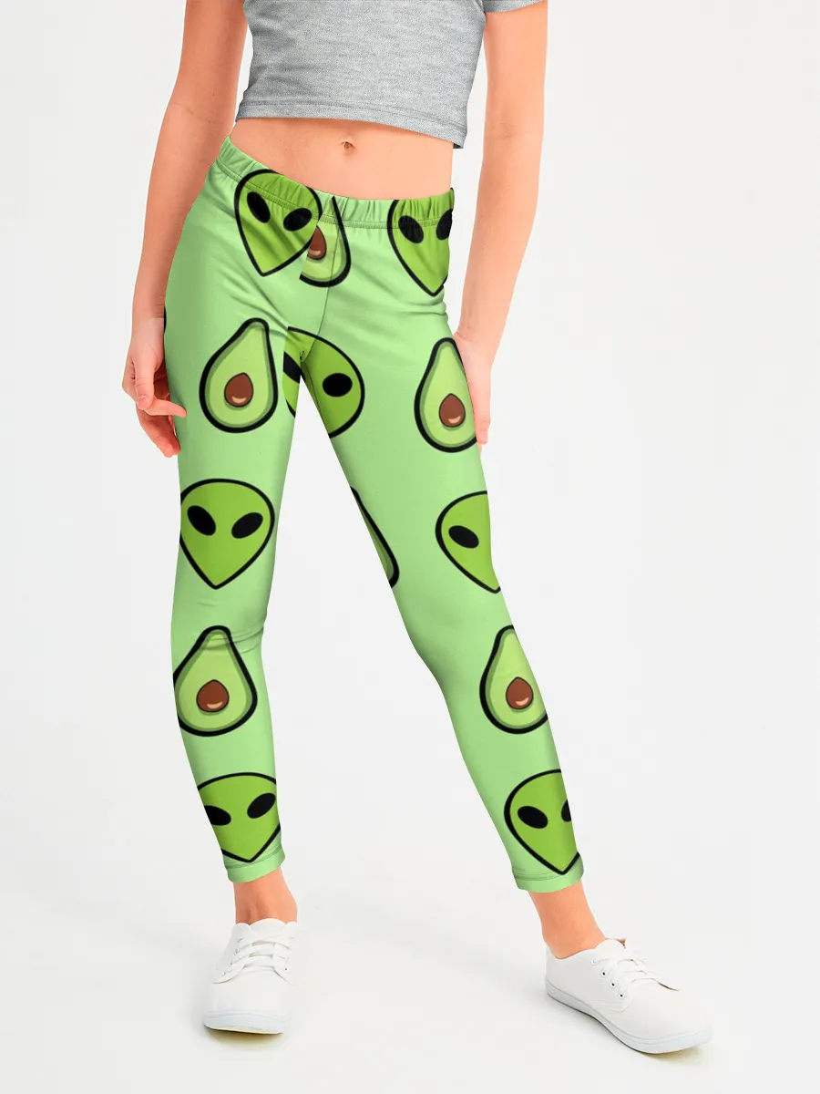 Леггинсы для девочки / Green