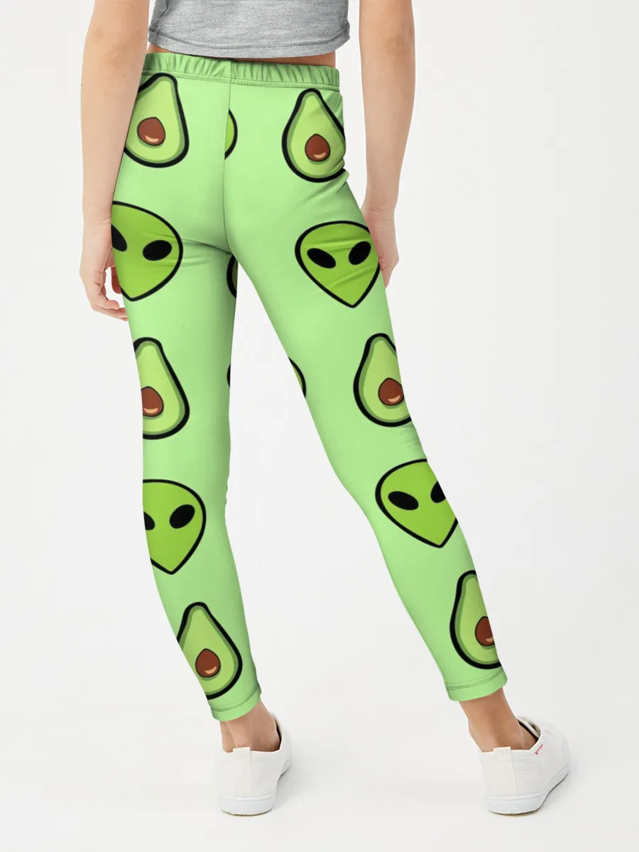 Леггинсы для девочки / Green